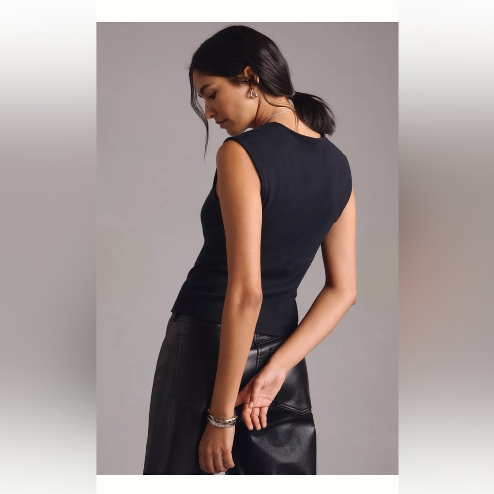 NEW Anthropologie Maeve Square-Neck Tank - Picture 3 of 12